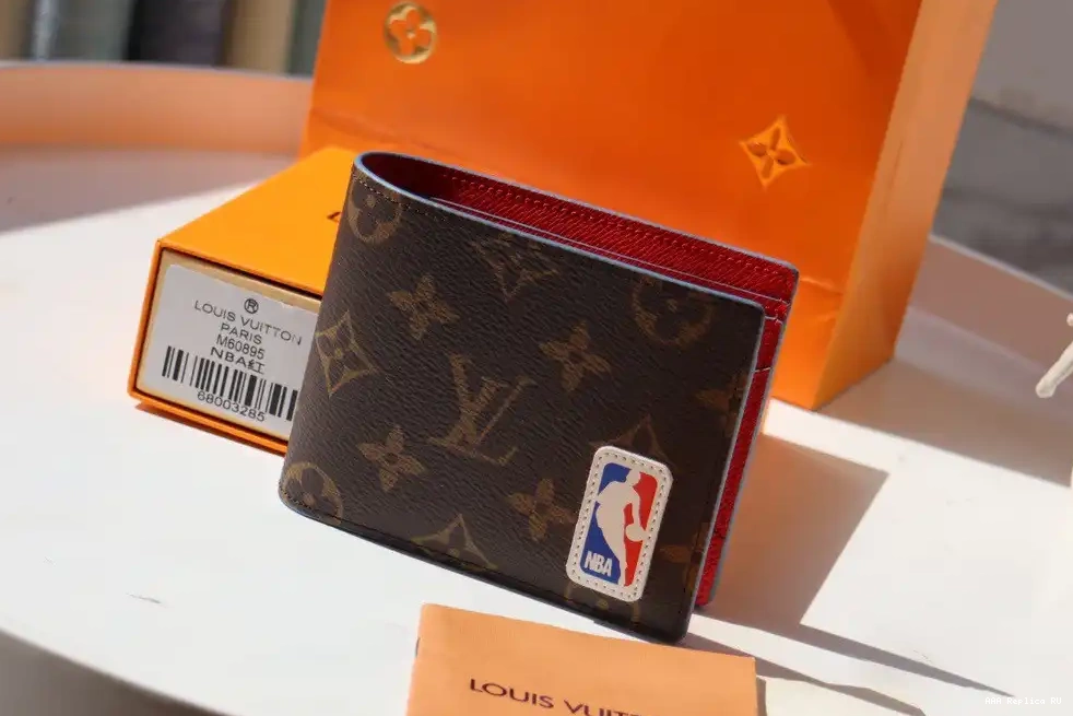 Aaa replica bags LVXNBA LOUIS MULTIPLE VUITTON WALLET 0607